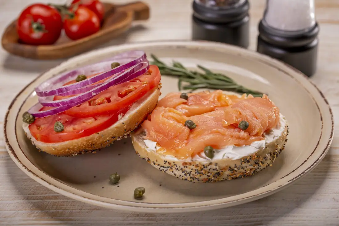 Bagel set, commercial photography by Allen Velasquez