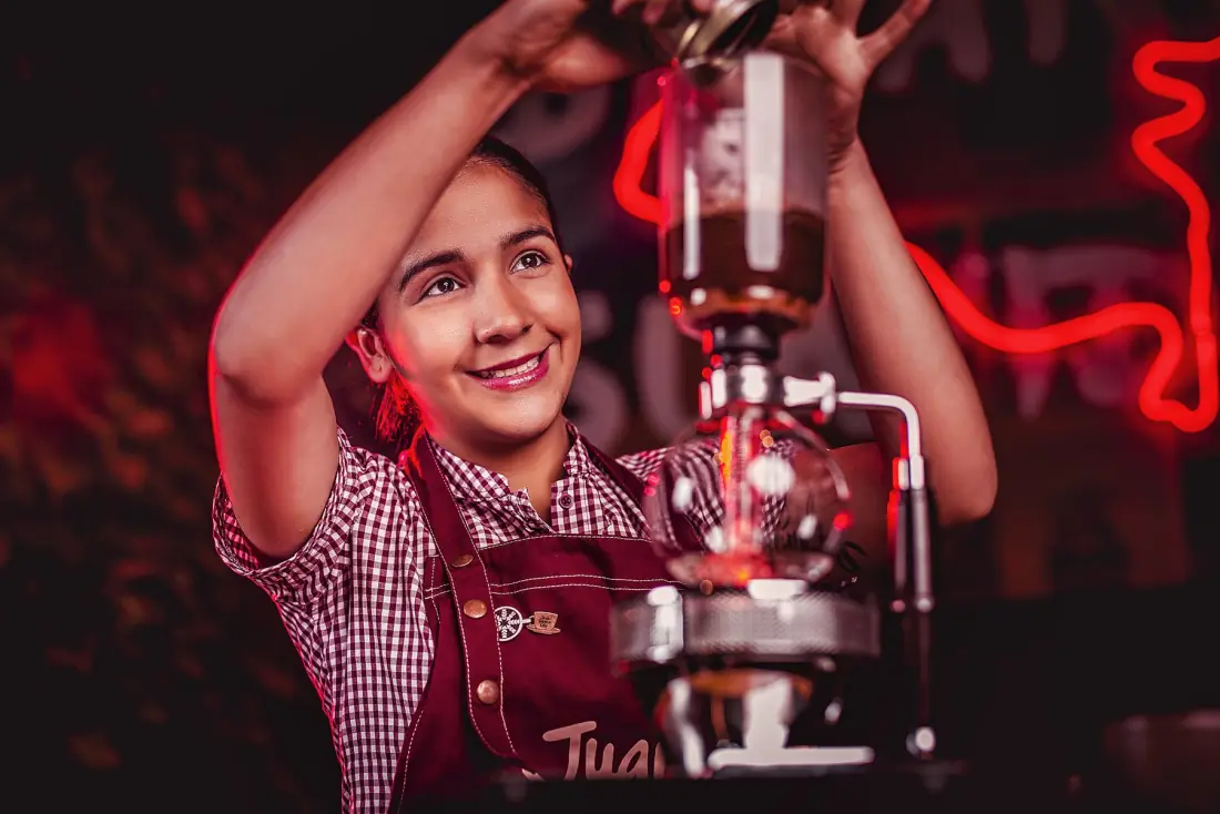 Juan Valdez baristas, commercial photography by Allen Velasquez