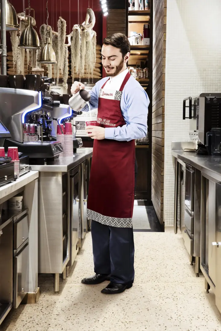 Juan Valdez, machines, commercial photography by Allen Velasquez