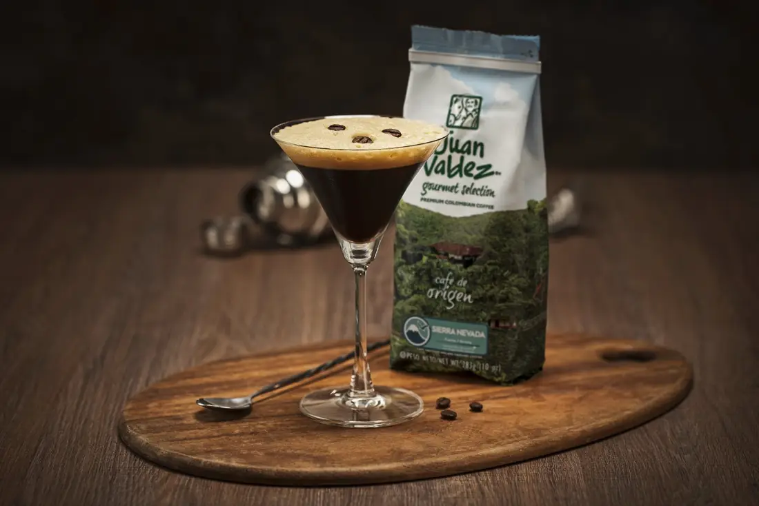 Juan Valdez, recipe book, commercial photography by Allen Velasquez
